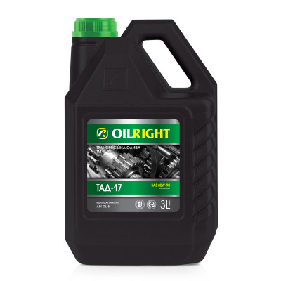 Олива трансмісійна OIL RIGHT ТМ-5-18 80w90 (Тад-17і) 3л